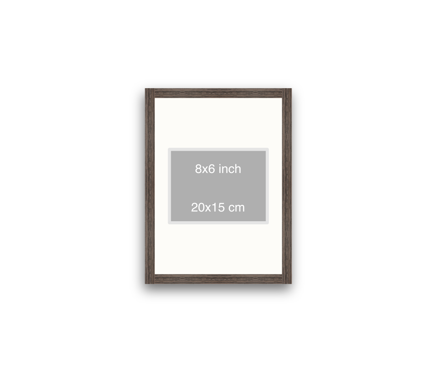 LOFT | 20mm Walnut Frame - 30x40cm - Portrait