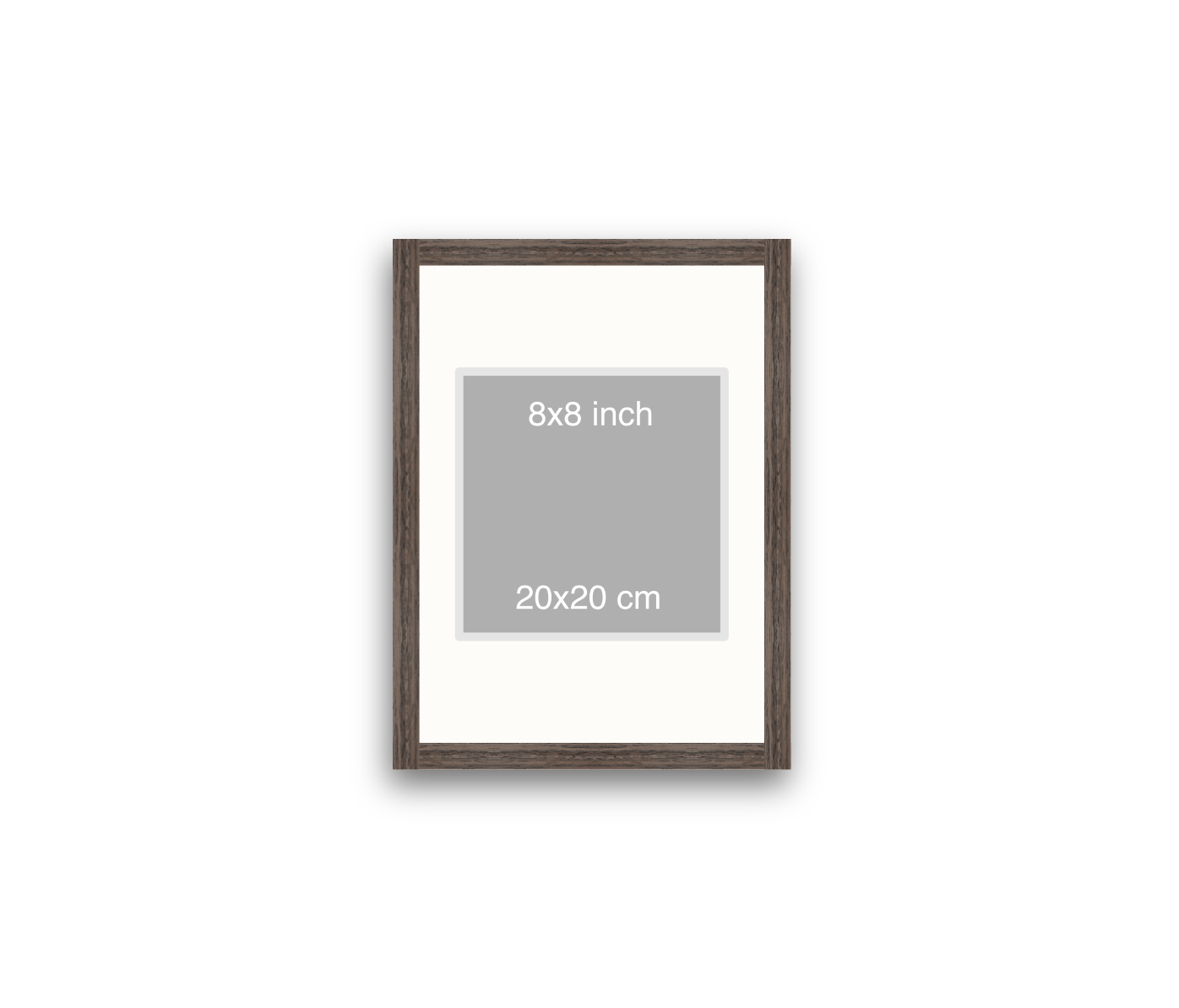 LOFT | 20mm Walnut Frame - 30x40cm - Portrait