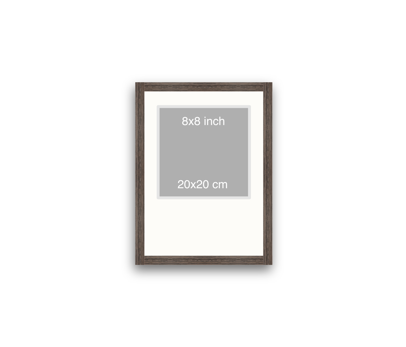 LOFT | 20mm Walnut Frame - 30x40cm - Portrait