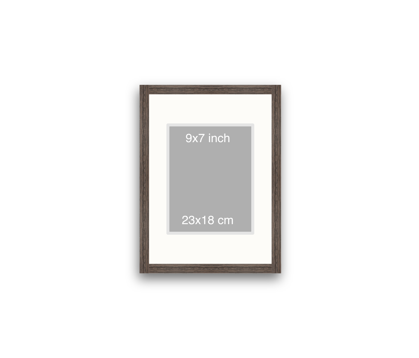 LOFT | 20mm Walnut Frame - 30x40cm - Portrait