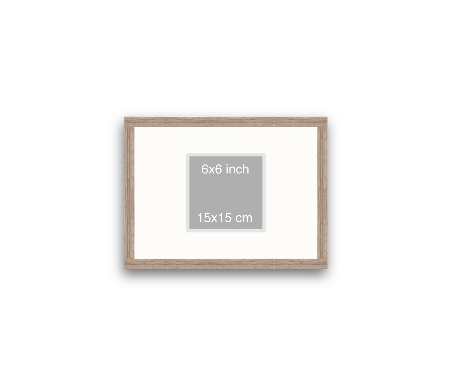 LOFT | 20mm Warm Walnut Frame - 40x30cm - Landscape