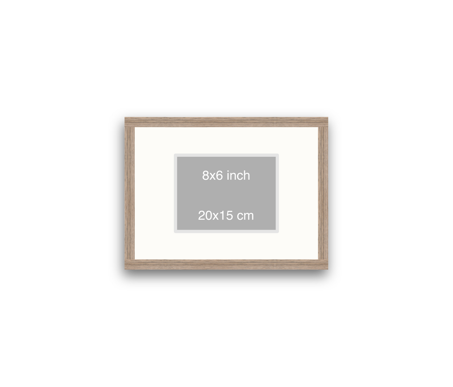 LOFT | 20mm Warm Walnut Frame - 40x30cm - Landscape