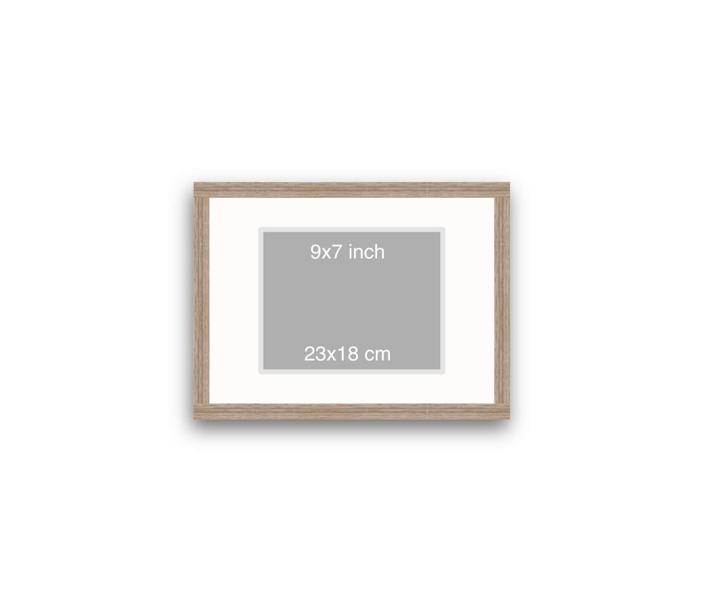 LOFT | 20mm Warm Walnut Frame - 40x30cm - Landscape