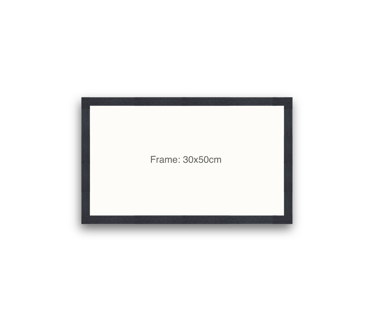 LOFT | 20mm Black Frame - 50x30cm