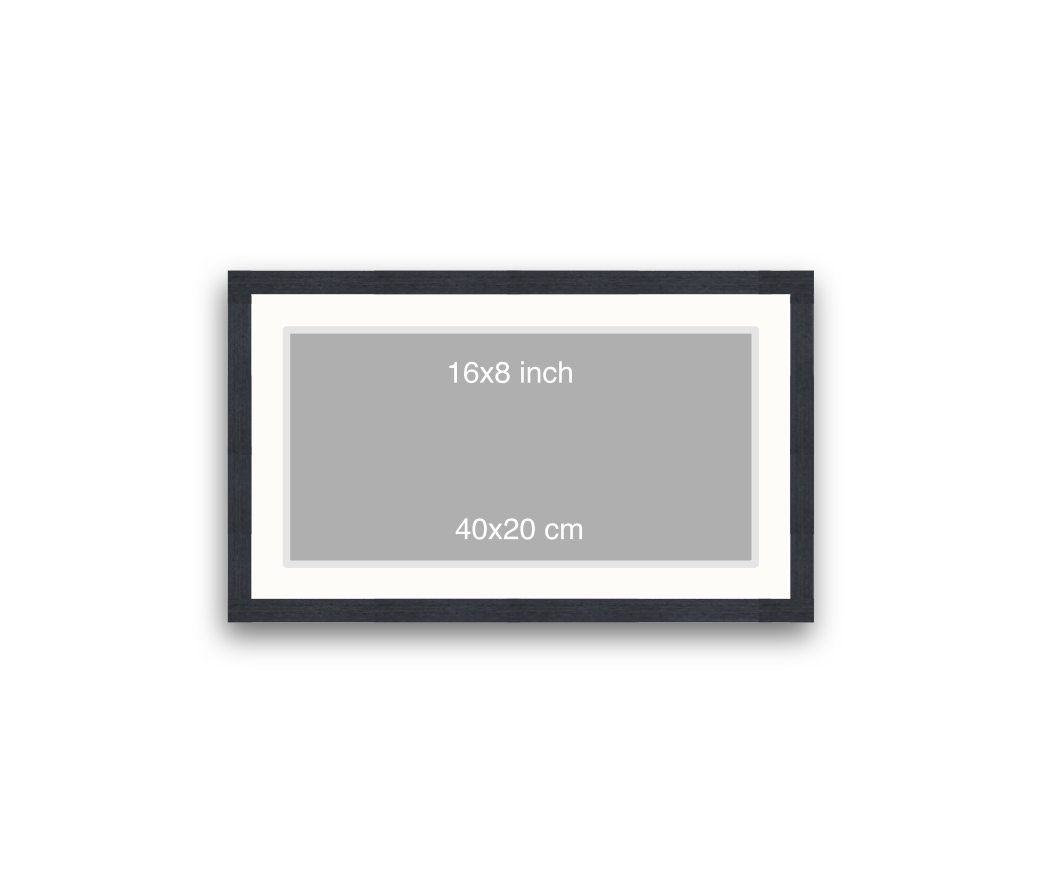 LOFT | 20mm Black Frame - 50x30cm