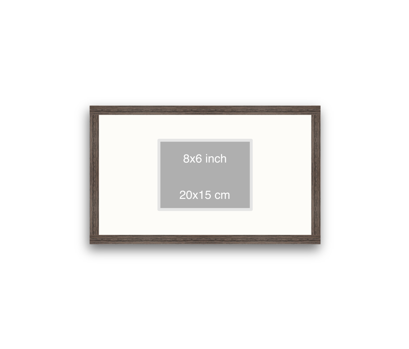 LOFT | 20mm Walnut Frame - 50x30cm