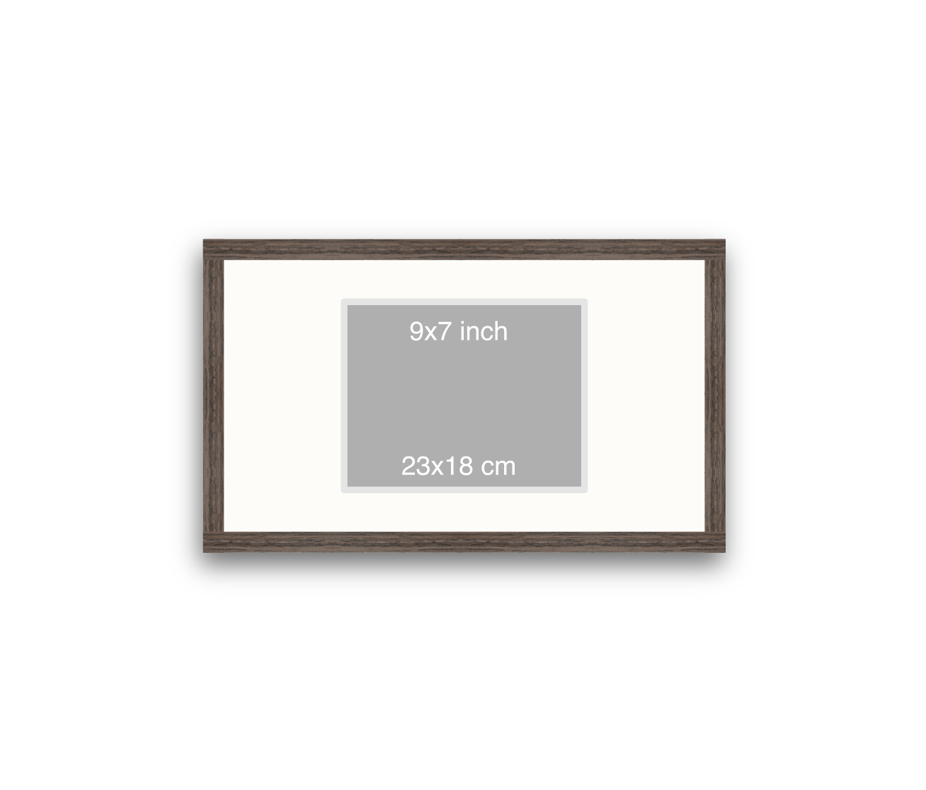 LOFT | 20mm Walnut Frame - 50x30cm