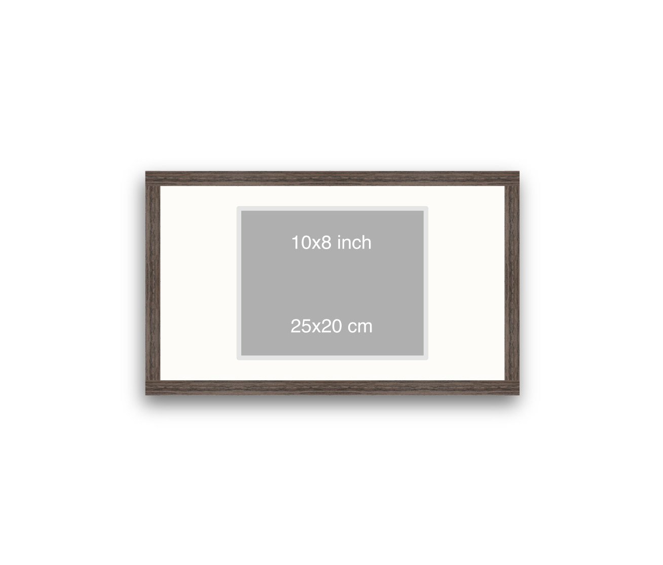 LOFT | 20mm Walnut Frame - 50x30cm