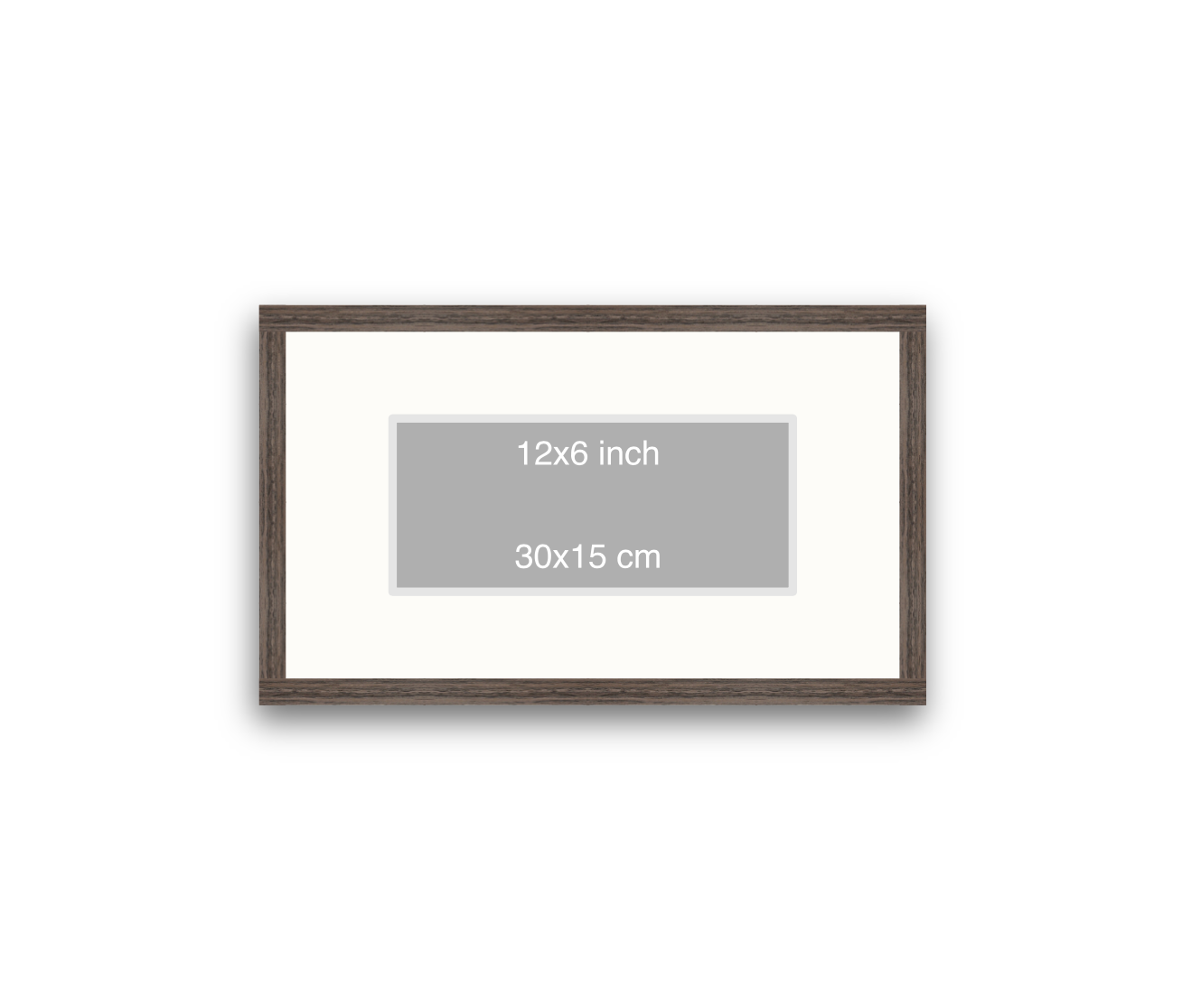 LOFT | 20mm Walnut Frame - 50x30cm