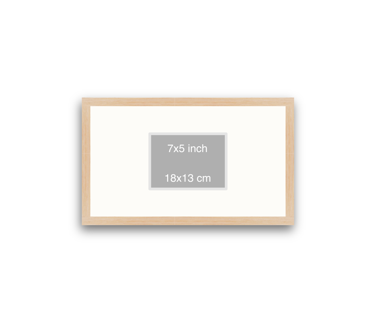 LOFT | 20mm Light Oak Frame - 50x30cm