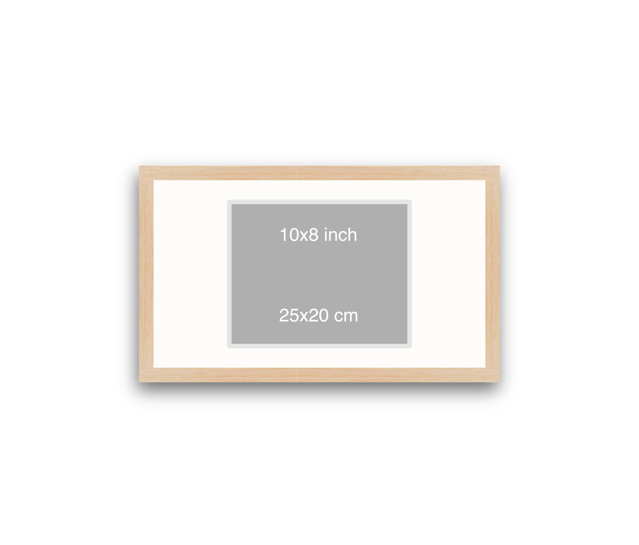 LOFT | 20mm Light Oak Frame - 50x30cm