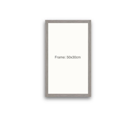LOFT | 20mm Grey Frame - 30x50cm