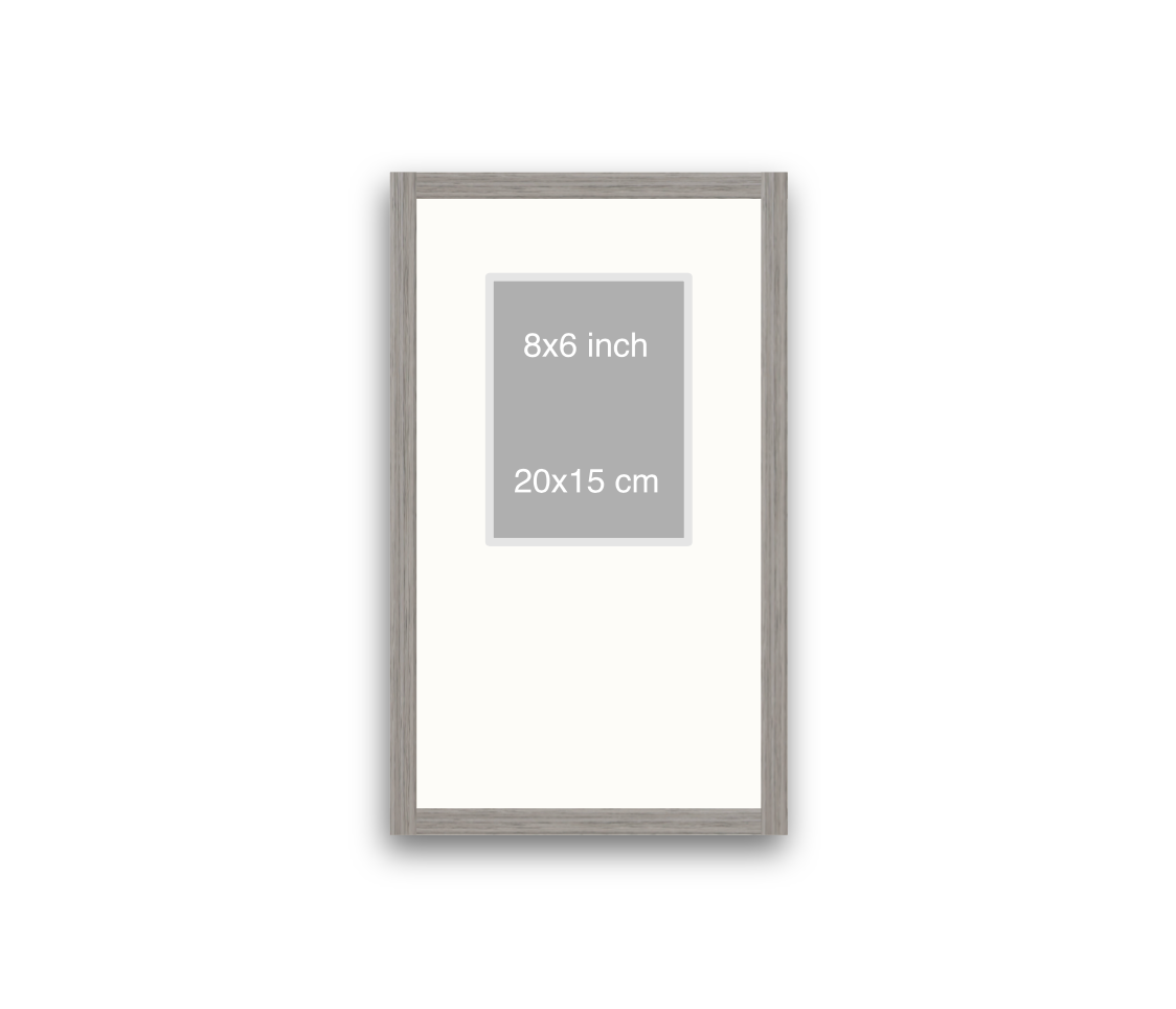 LOFT | 20mm Grey Frame - 30x50cm