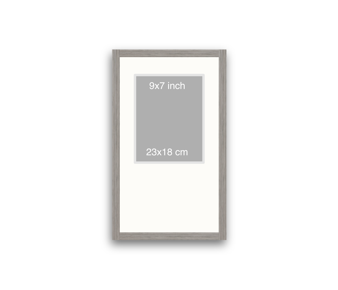 LOFT | 20mm Grey Frame - 30x50cm