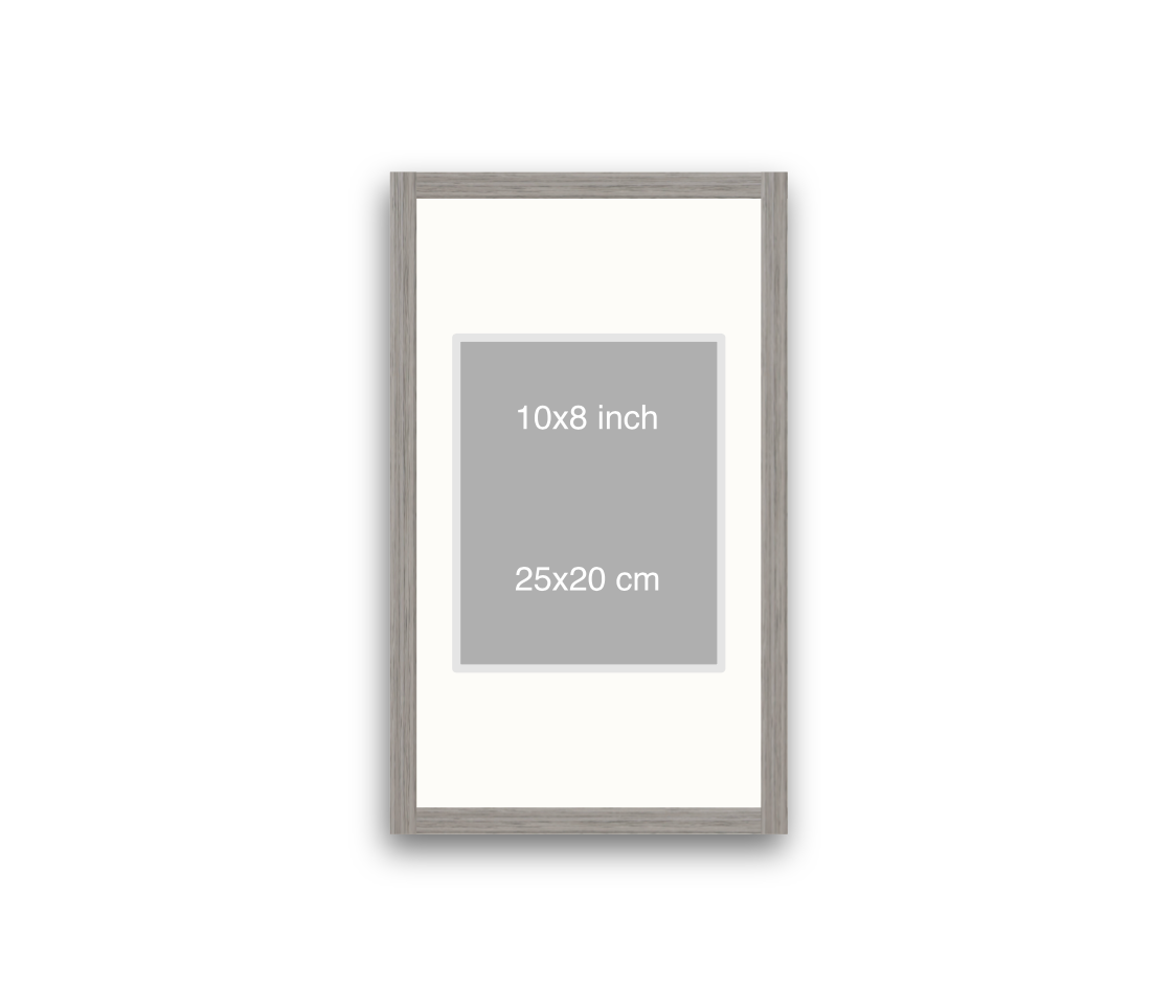 LOFT | 20mm Grey Frame - 30x50cm