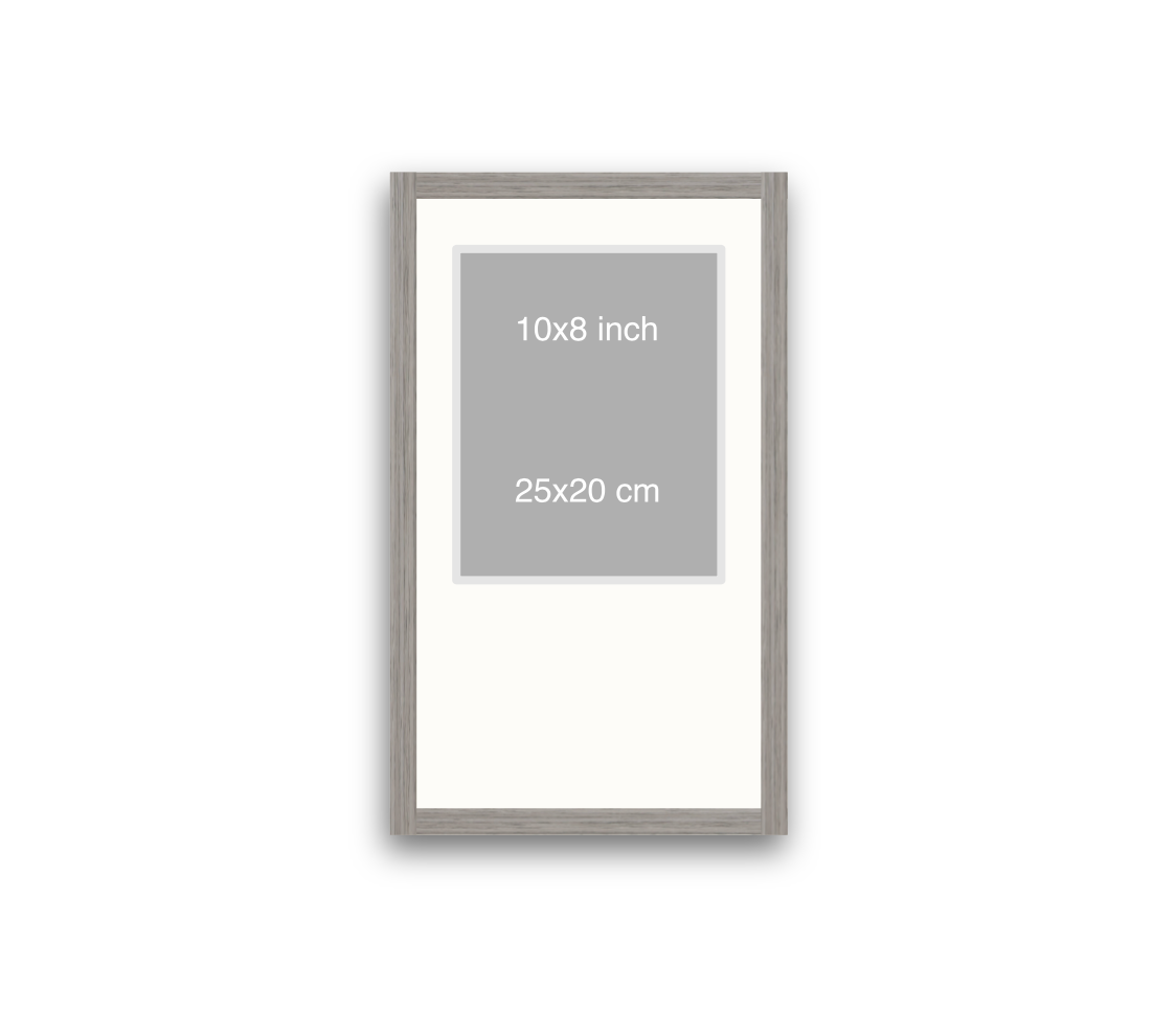 LOFT | 20mm Grey Frame - 30x50cm