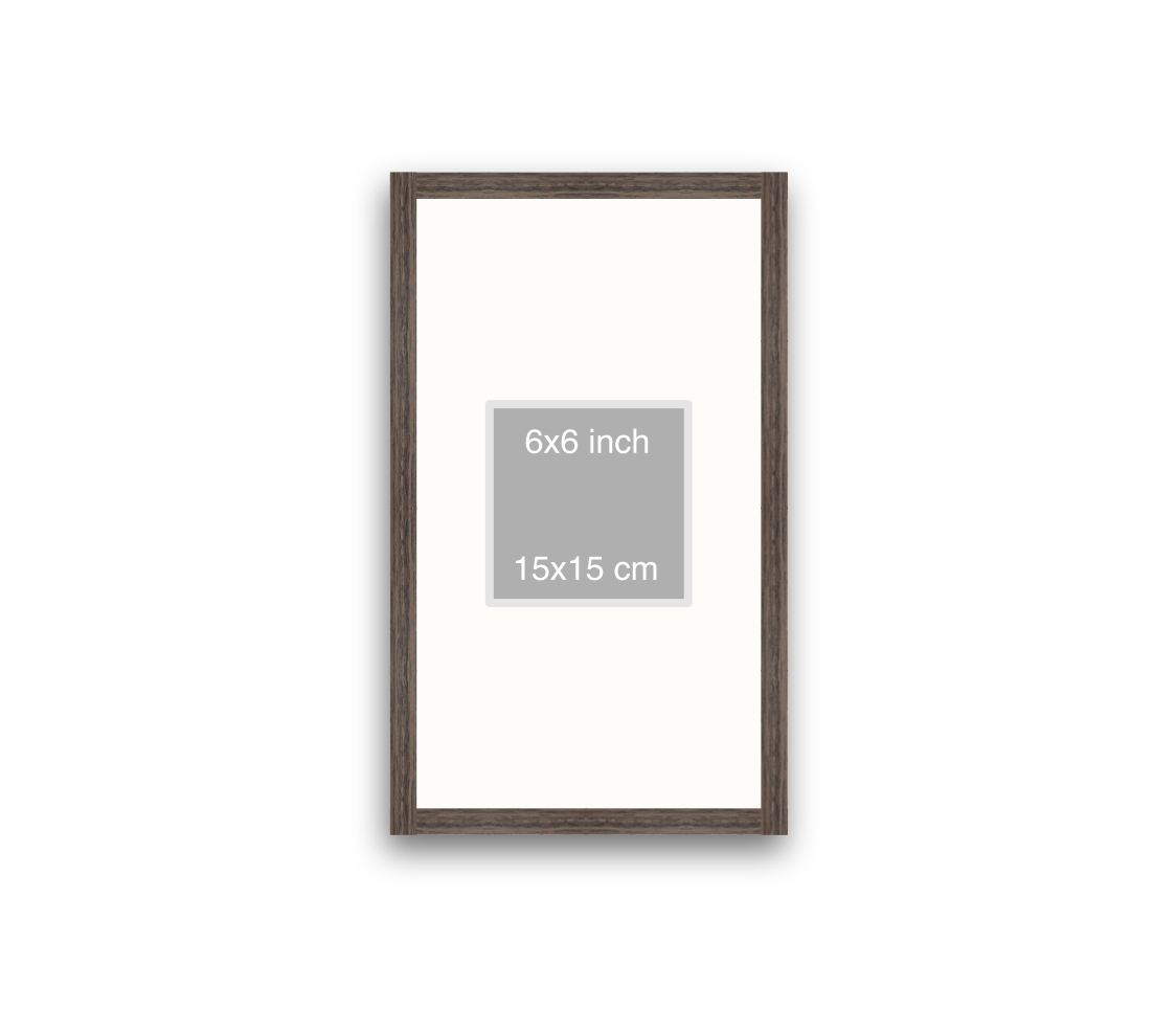 LOFT | 20mm Walnut Frame - 30x50cm