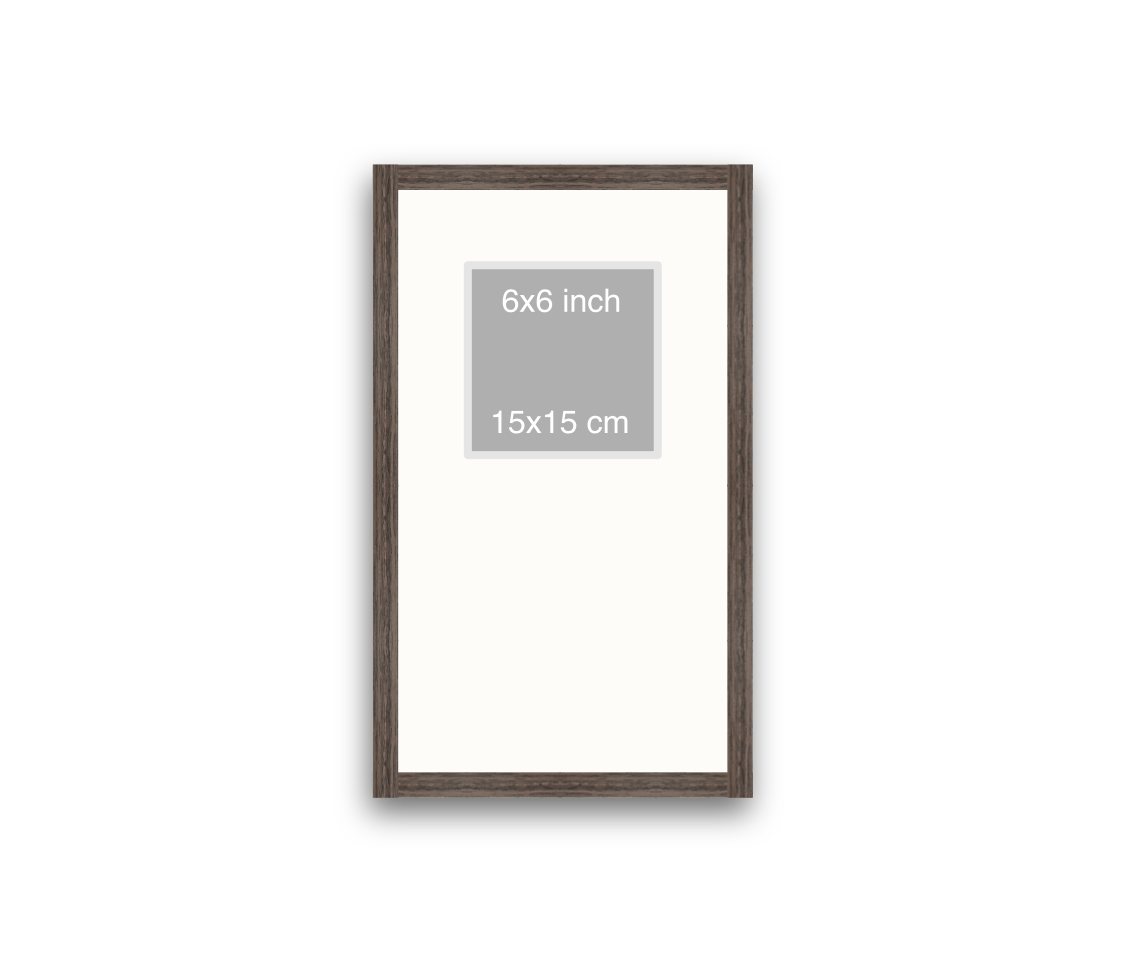 LOFT | 20mm Walnut Frame - 30x50cm