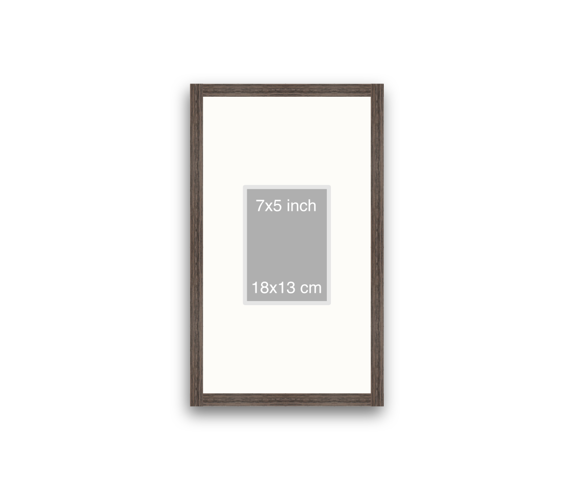 LOFT | 20mm Walnut Frame - 30x50cm
