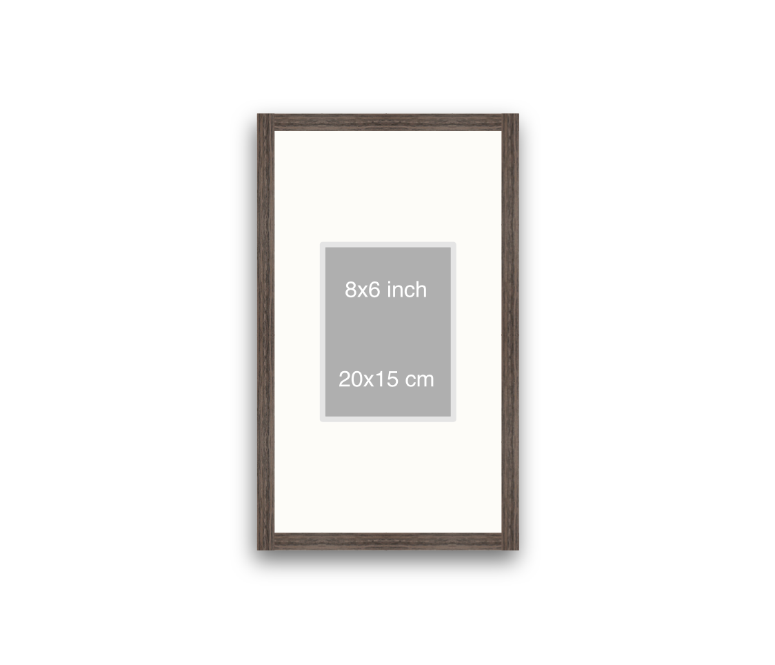LOFT | 20mm Walnut Frame - 30x50cm