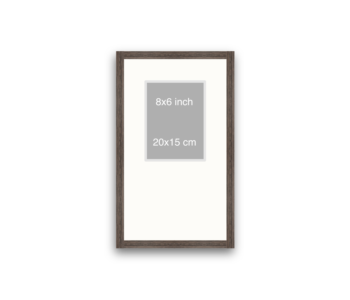 LOFT | 20mm Walnut Frame - 30x50cm