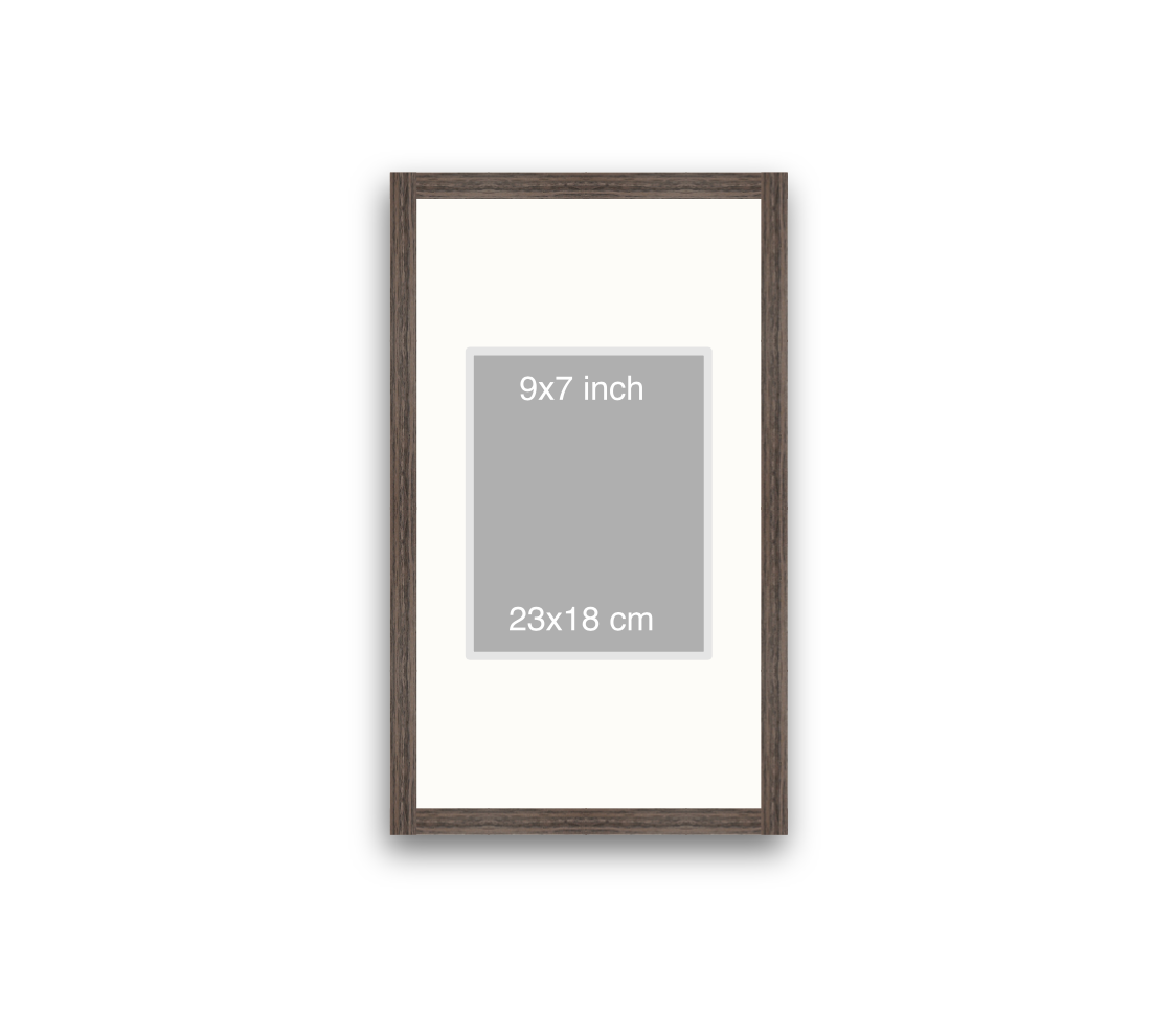 LOFT | 20mm Walnut Frame - 30x50cm