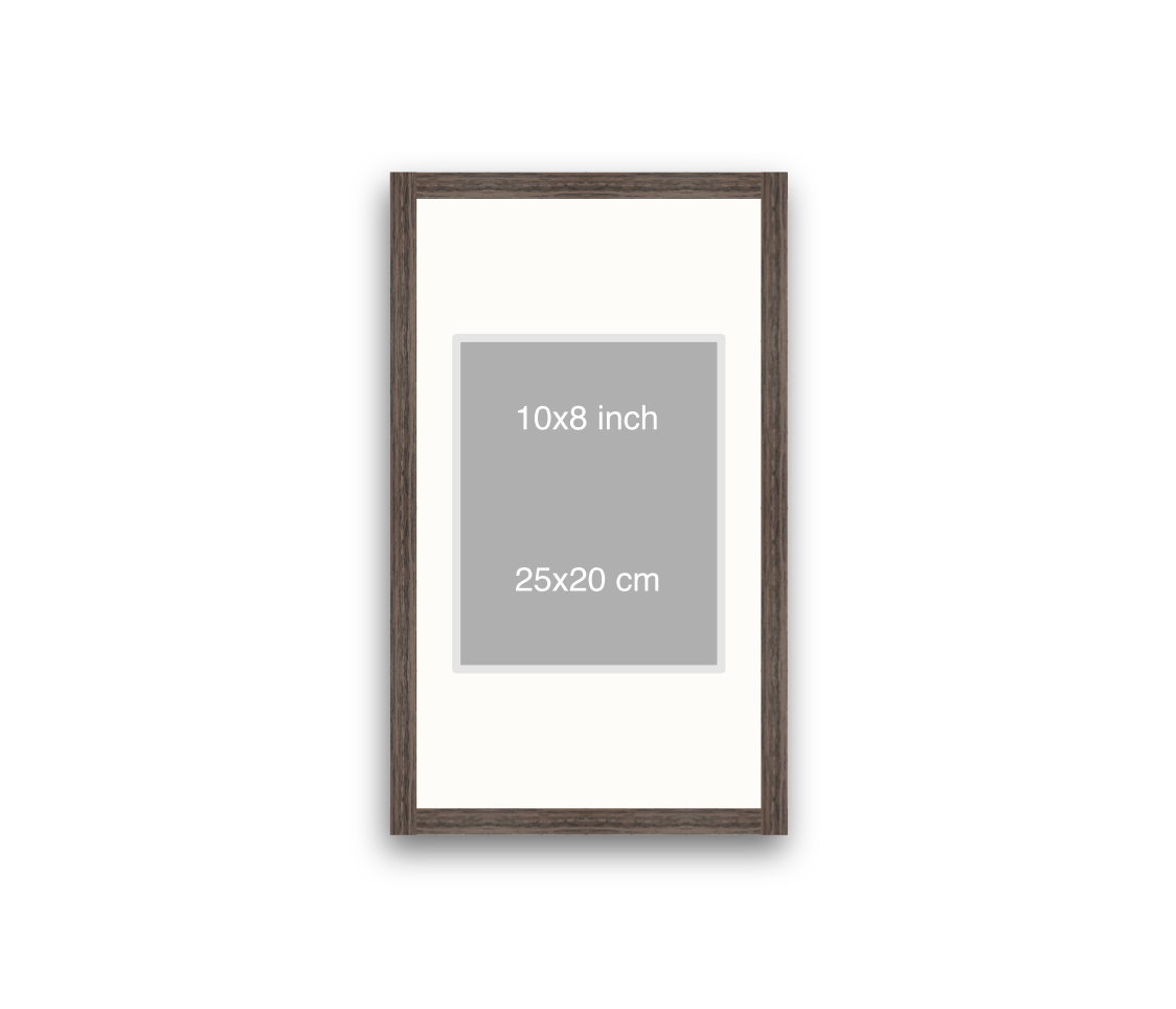LOFT | 20mm Walnut Frame - 30x50cm