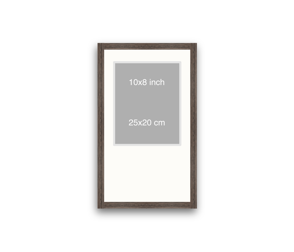 LOFT | 20mm Walnut Frame - 30x50cm