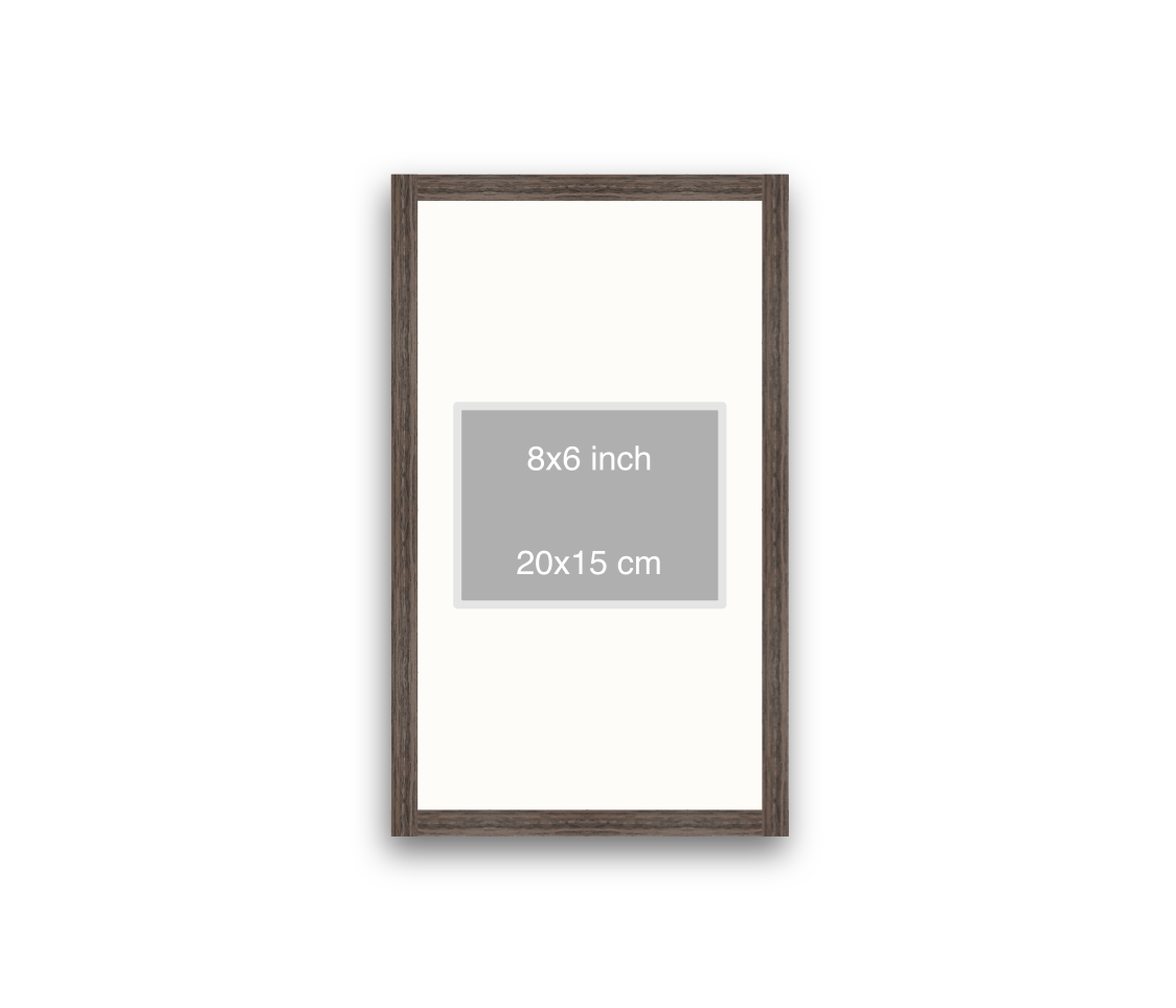 LOFT | 20mm Walnut Frame - 30x50cm