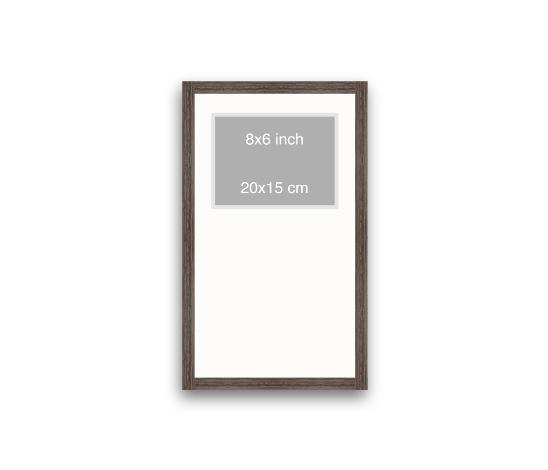 LOFT | 20mm Walnut Frame - 30x50cm