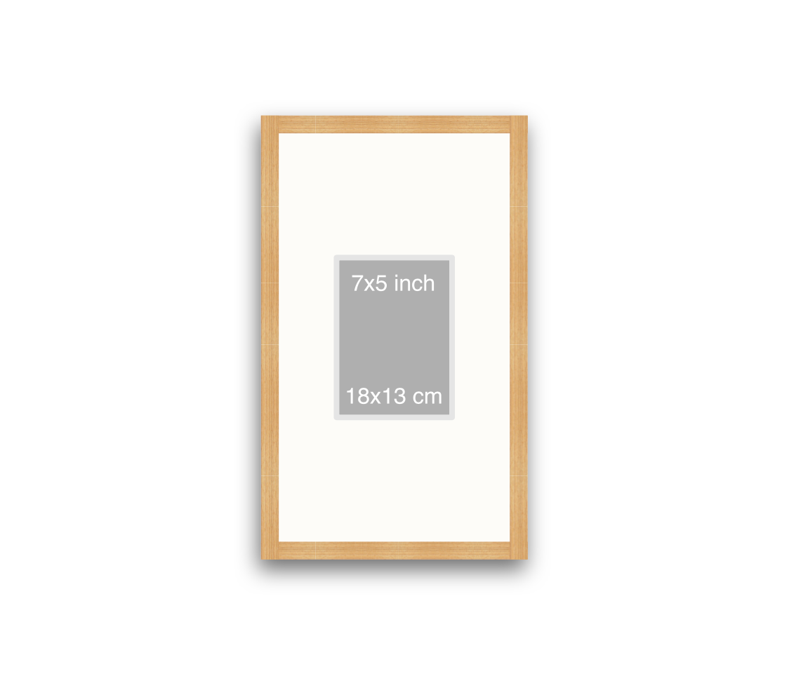 LOFT | 20mm Oak Frame - 30x50cm