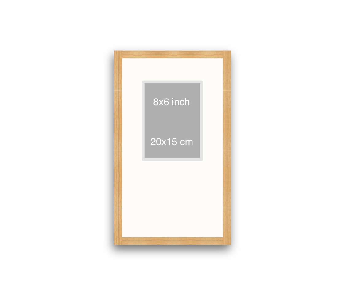 LOFT | 20mm Oak Frame - 30x50cm