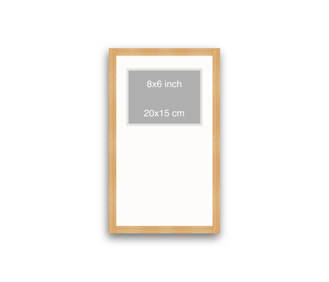 LOFT | 20mm Oak Frame - 30x50cm