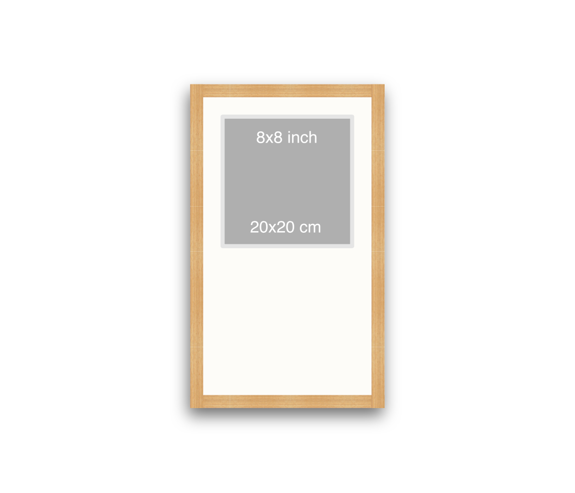 LOFT | 20mm Oak Frame - 30x50cm