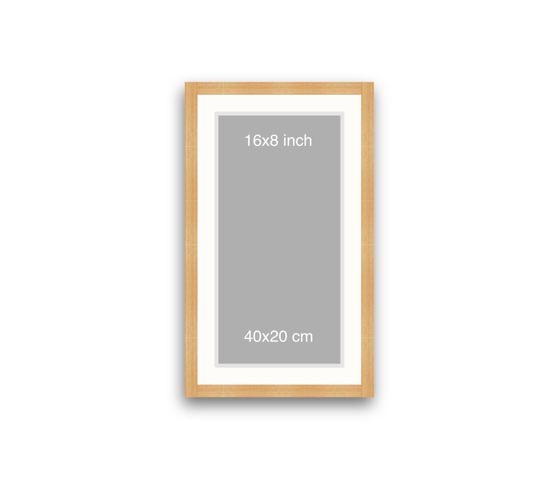 LOFT | 20mm Oak Frame - 30x50cm