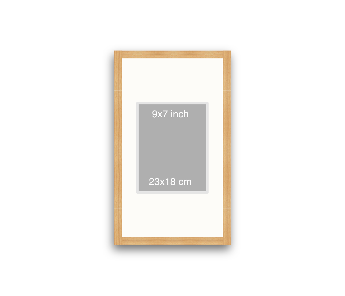 LOFT | 20mm Oak Frame - 30x50cm