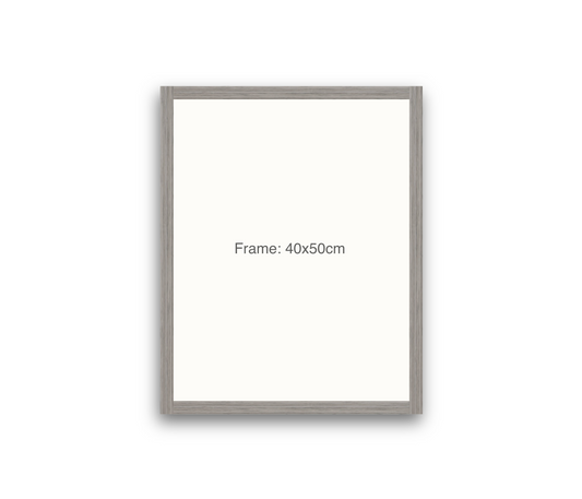 LOFT | 20mm Grey Frame - 40x50cm