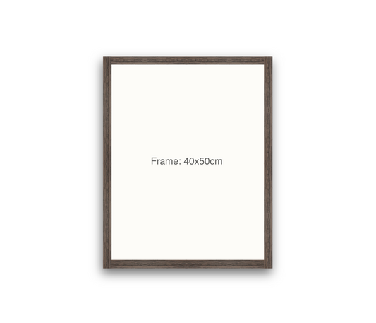 LOFT | 20mm Walnut Frame - 40x50cm