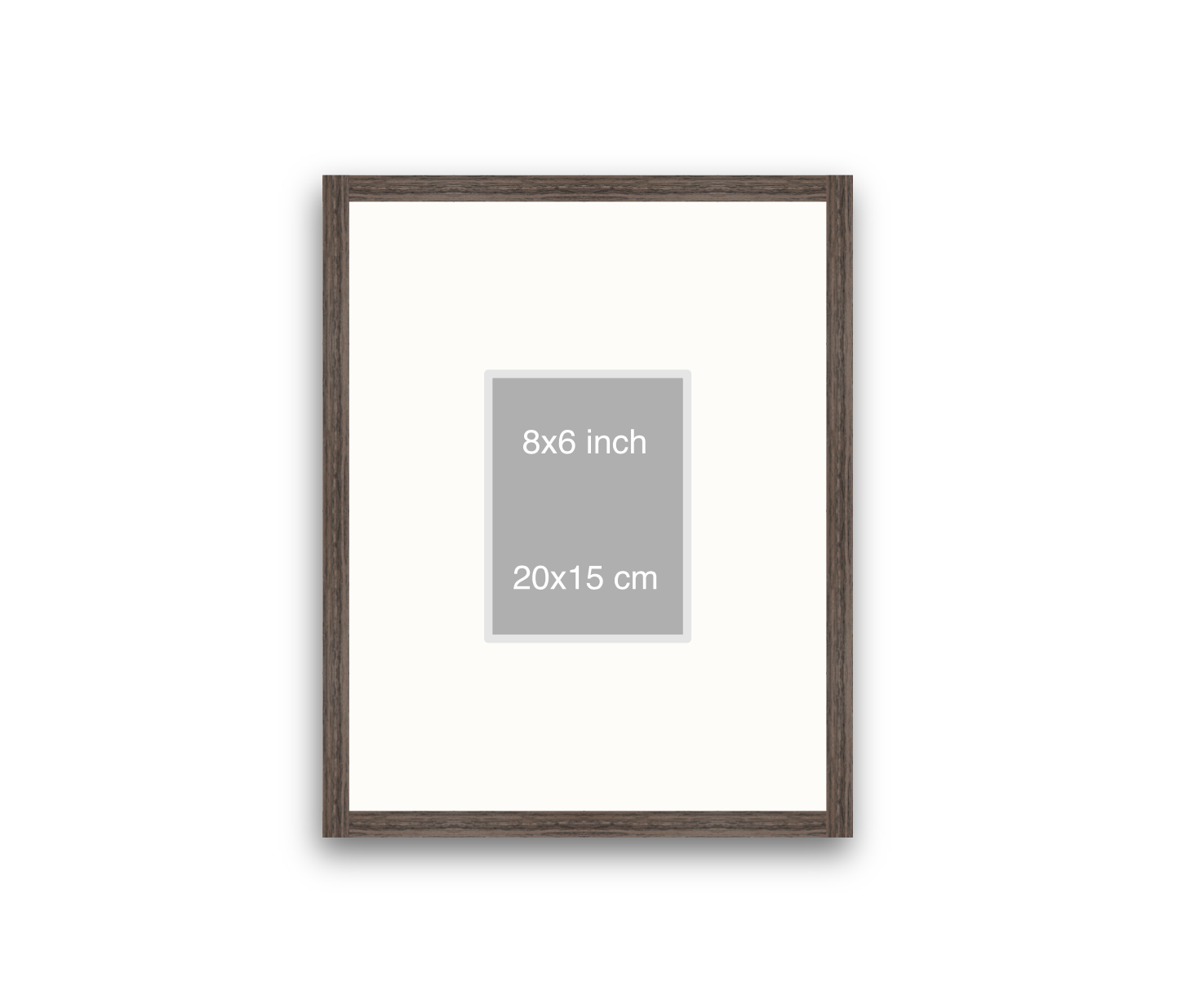 LOFT | 20mm Walnut Frame - 40x50cm