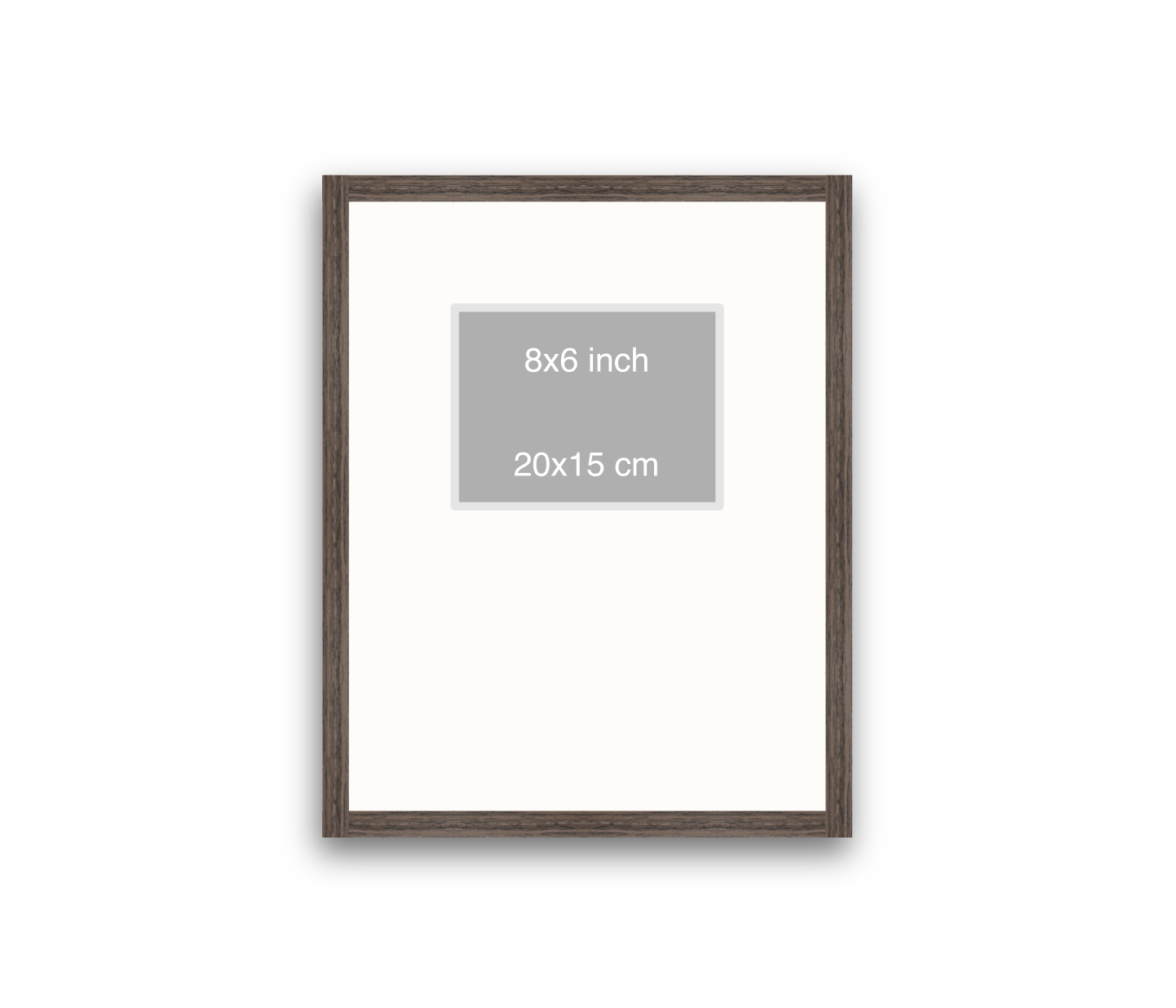 LOFT | 20mm Walnut Frame - 40x50cm