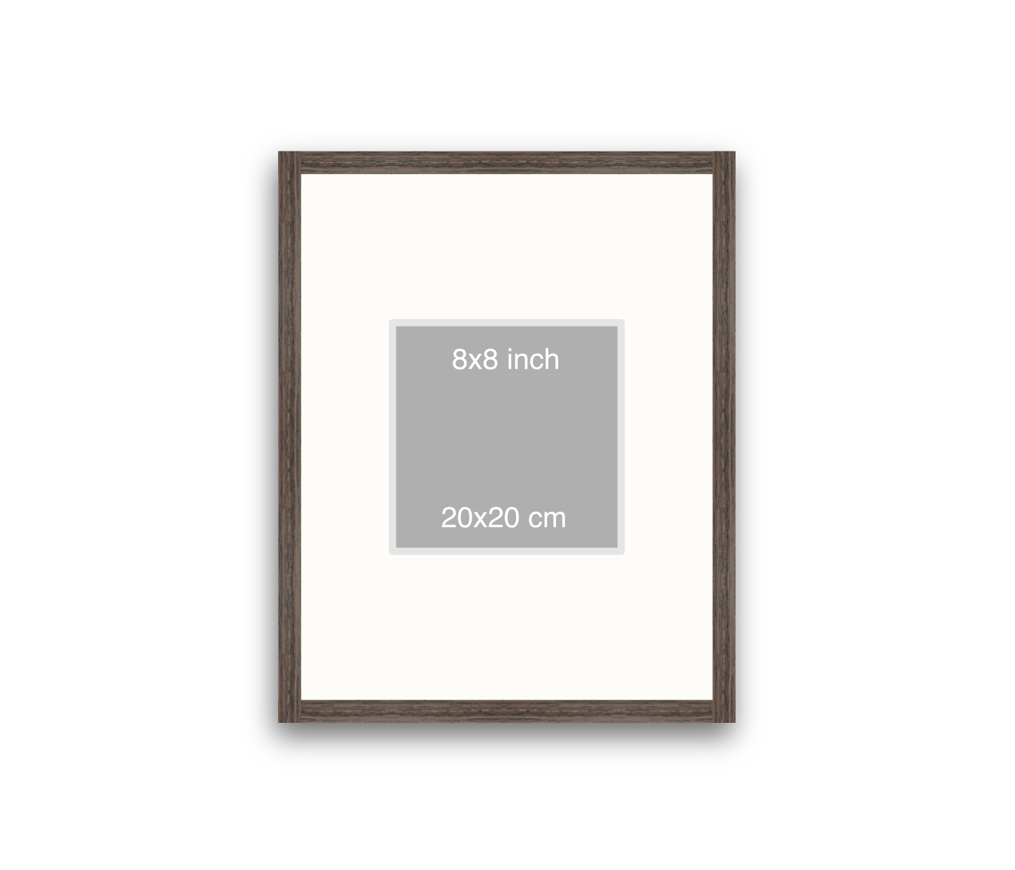 LOFT | 20mm Walnut Frame - 40x50cm