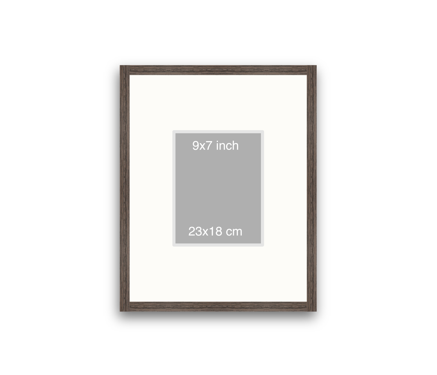 LOFT | 20mm Walnut Frame - 40x50cm