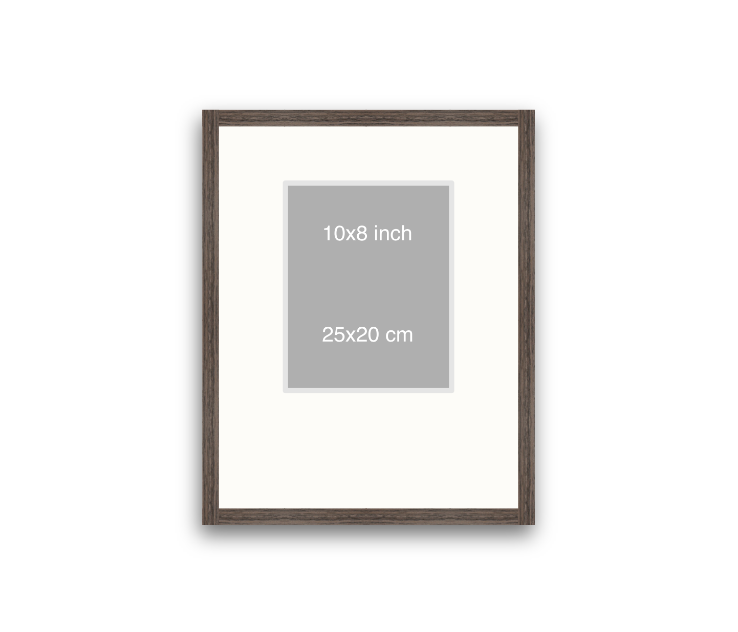 LOFT | 20mm Walnut Frame - 40x50cm