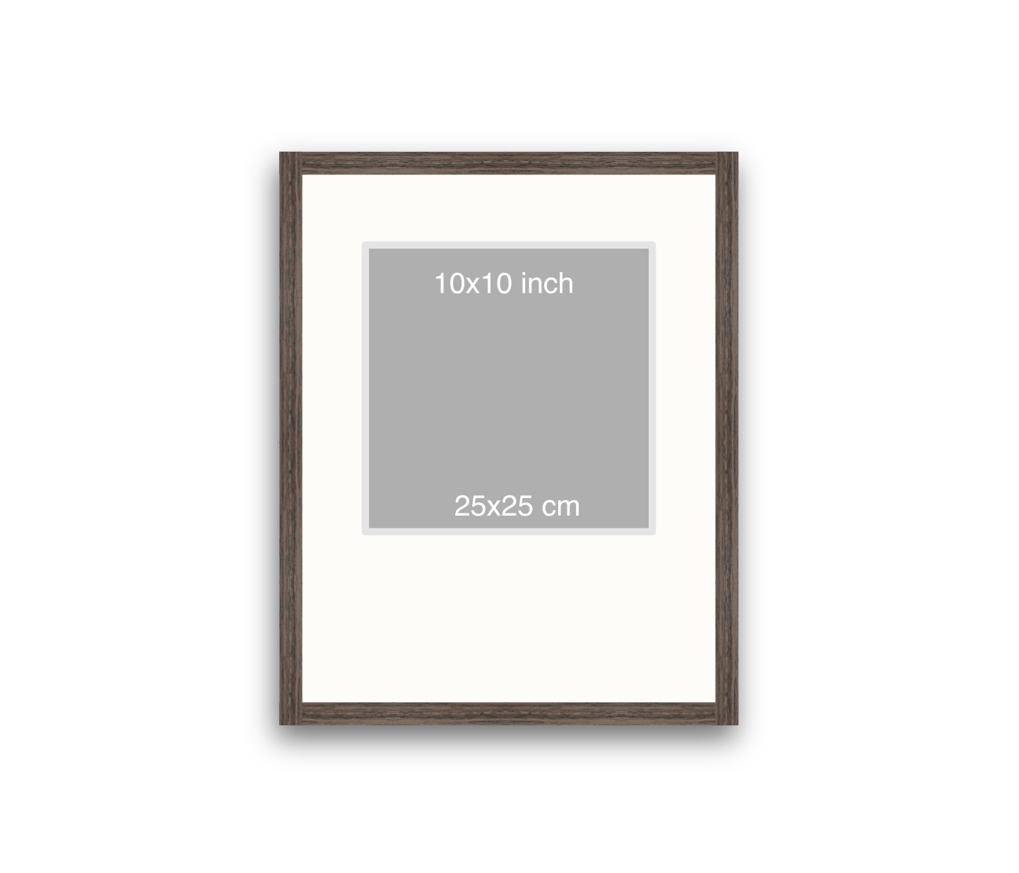 LOFT | 20mm Walnut Frame - 40x50cm