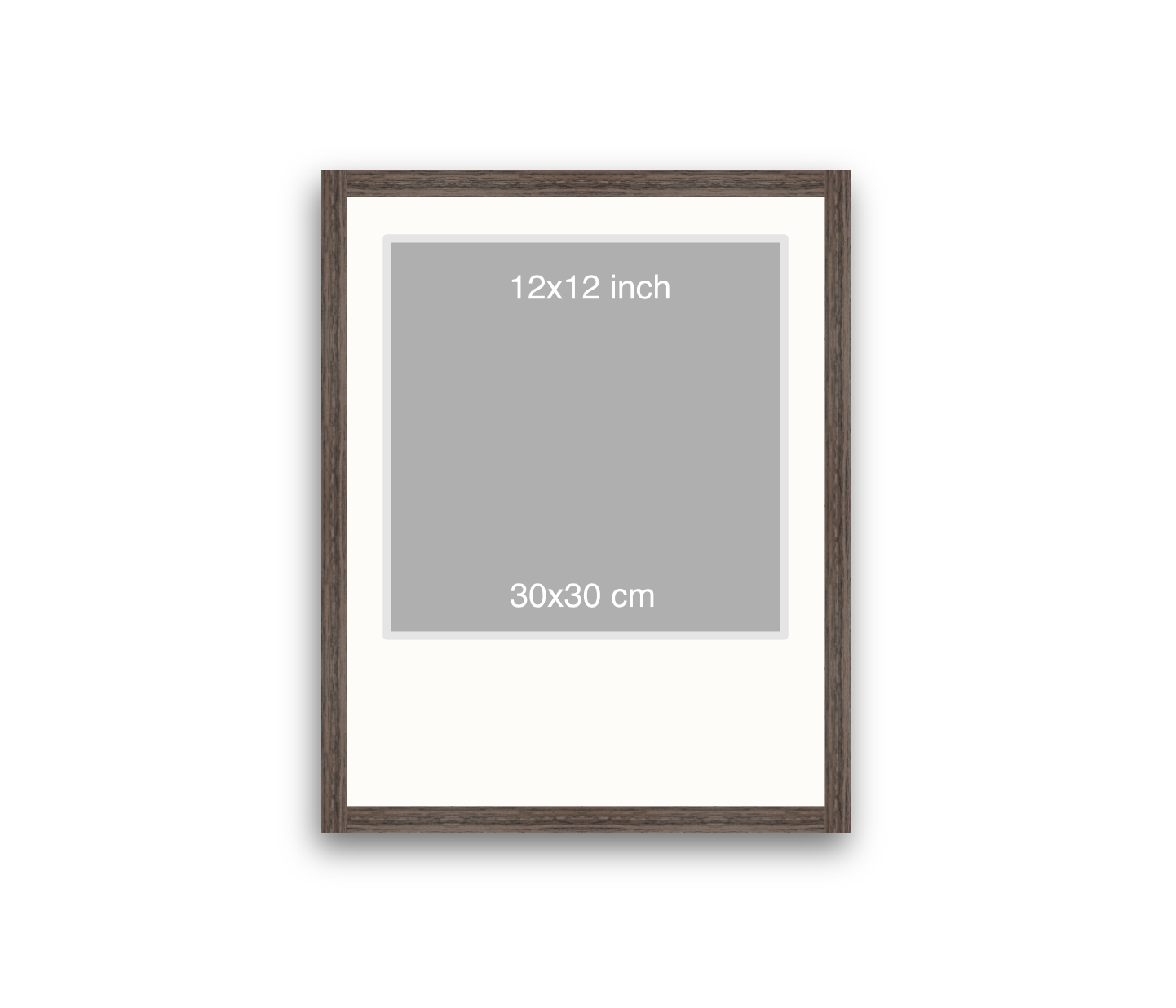 LOFT | 20mm Walnut Frame - 40x50cm