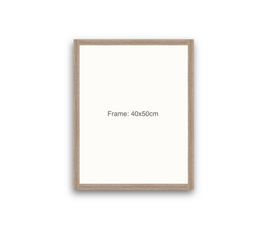 LOFT | 20mm Warm Walnut Frame - 40x50cm