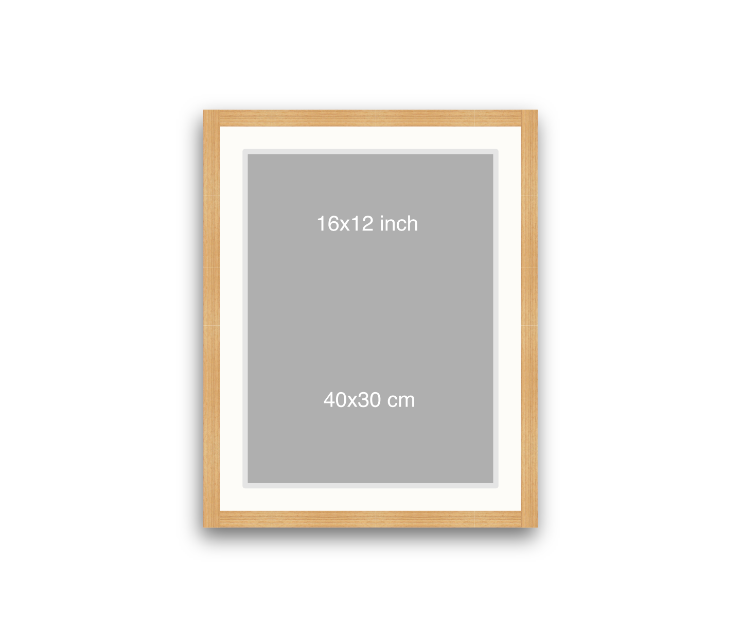 LOFT | 20mm Oak Frame - 40x50cm
