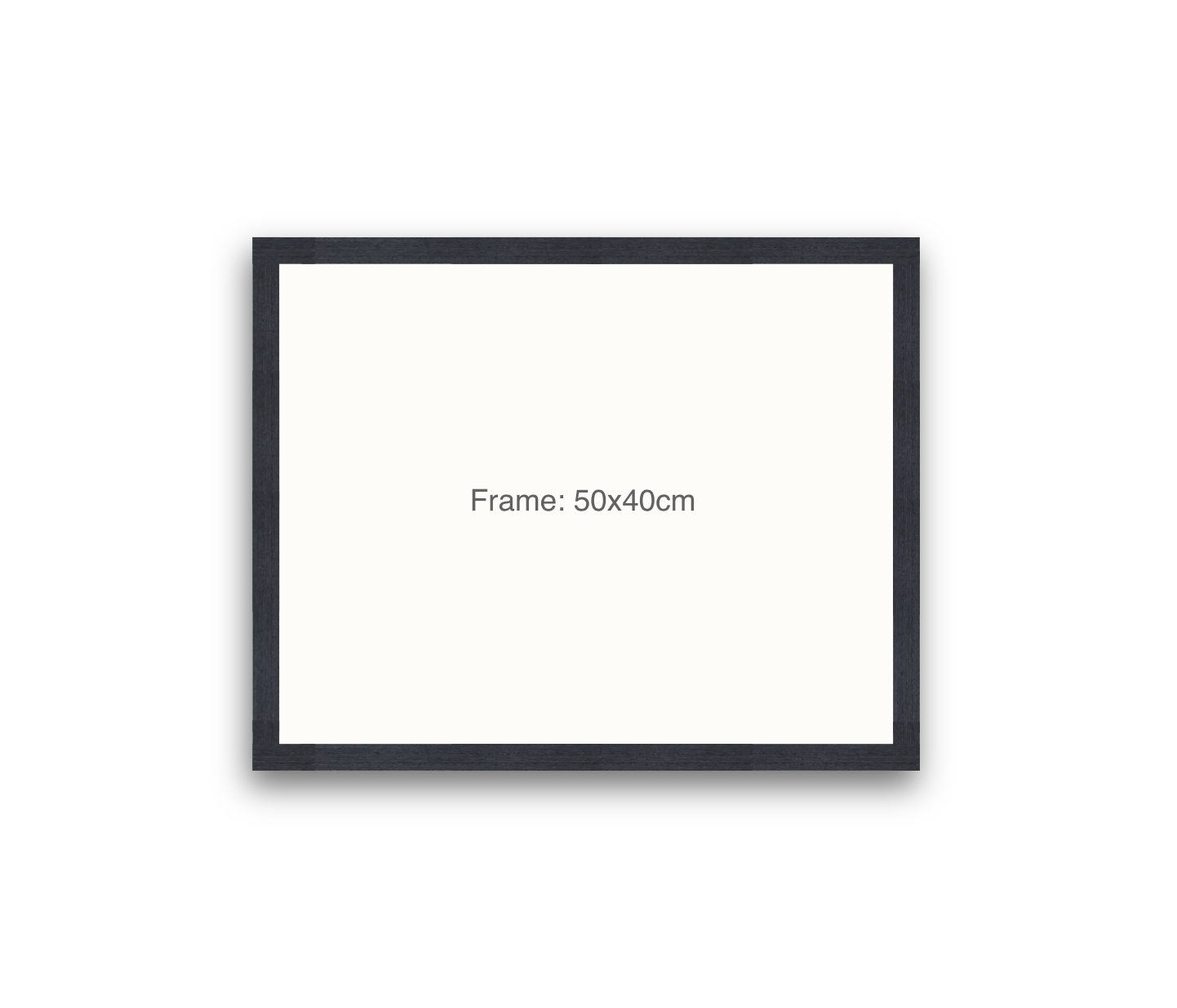 LOFT | 20mm Black Frame - 50x40cm