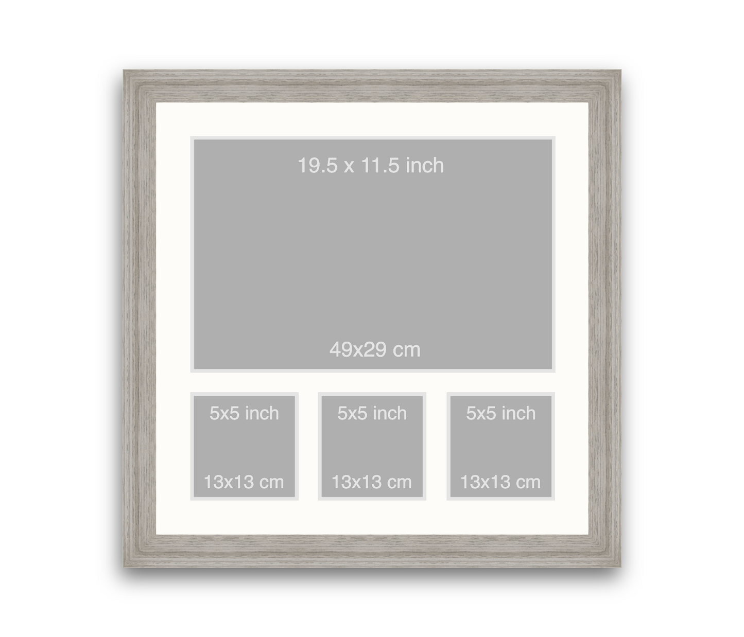 Beaumont | 40mm Loft moulding - Overall size: 60x60cm