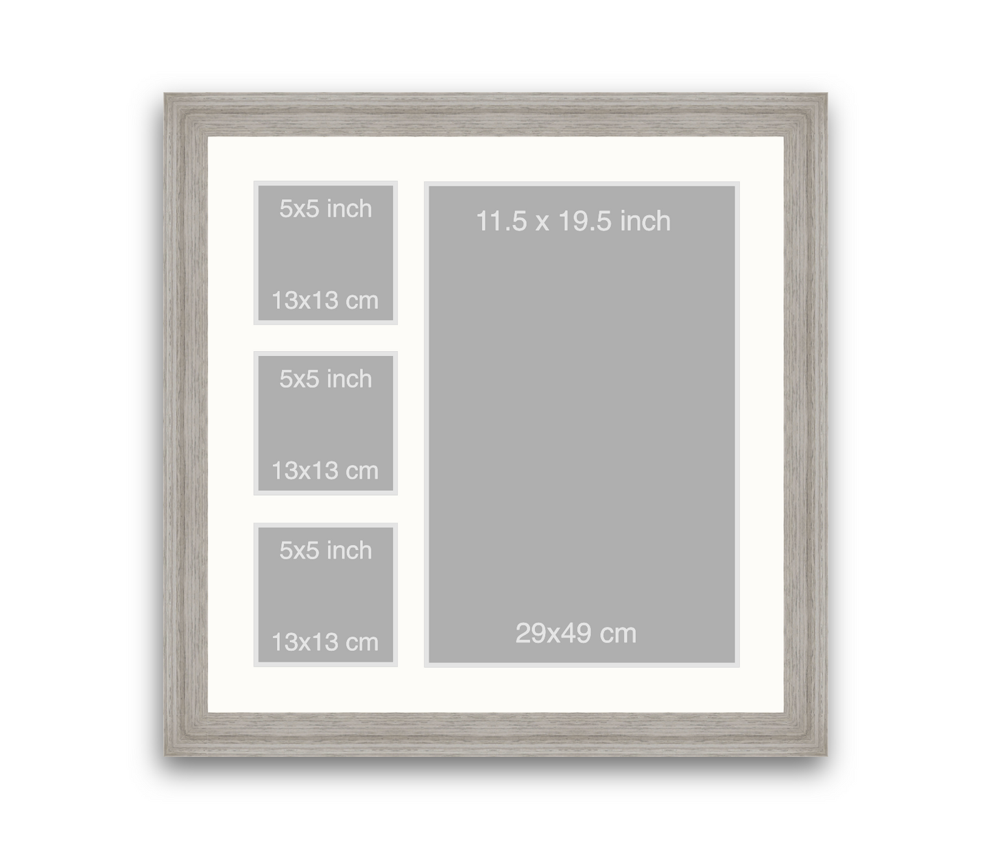 Silkstone | 40mm Loft moulding - Overall size: 60x60cm